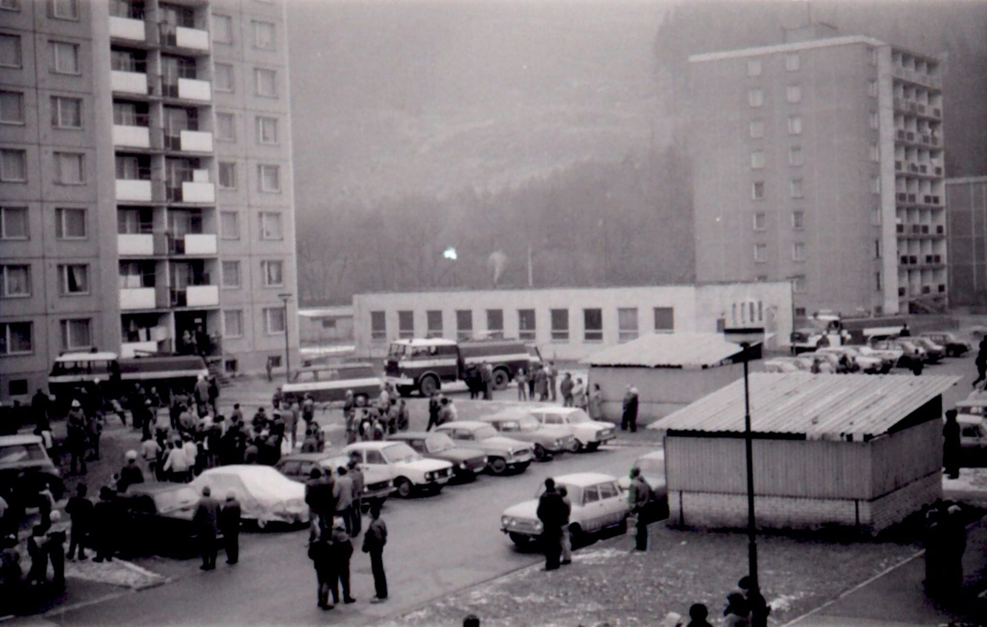 Požár na sídlišti v Hlubočkách – Dukle