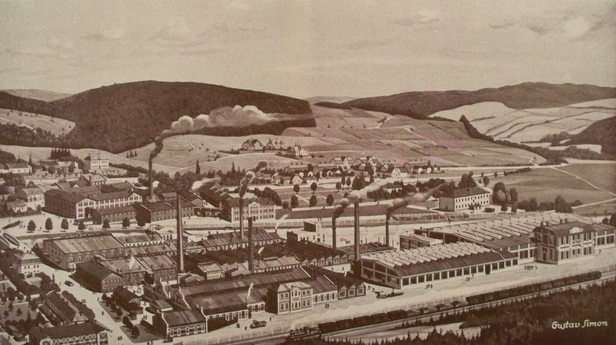 Továrna Moravia v Mariánském Údolí